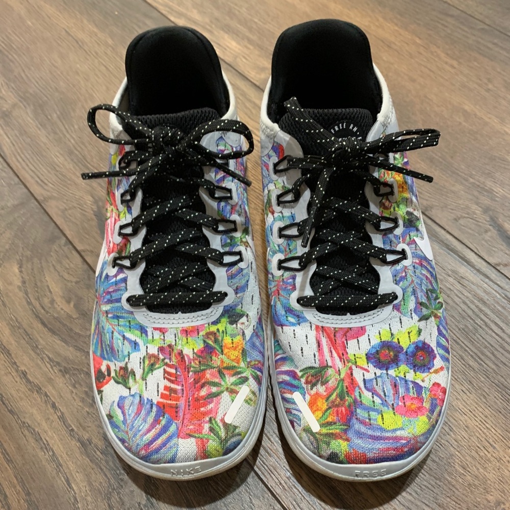 Nike Free Run floral